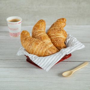 Croissant jamón y queso